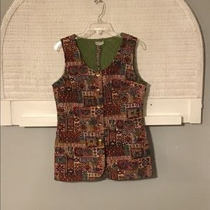 Sunny South Fashions Vintage Quilted Vest